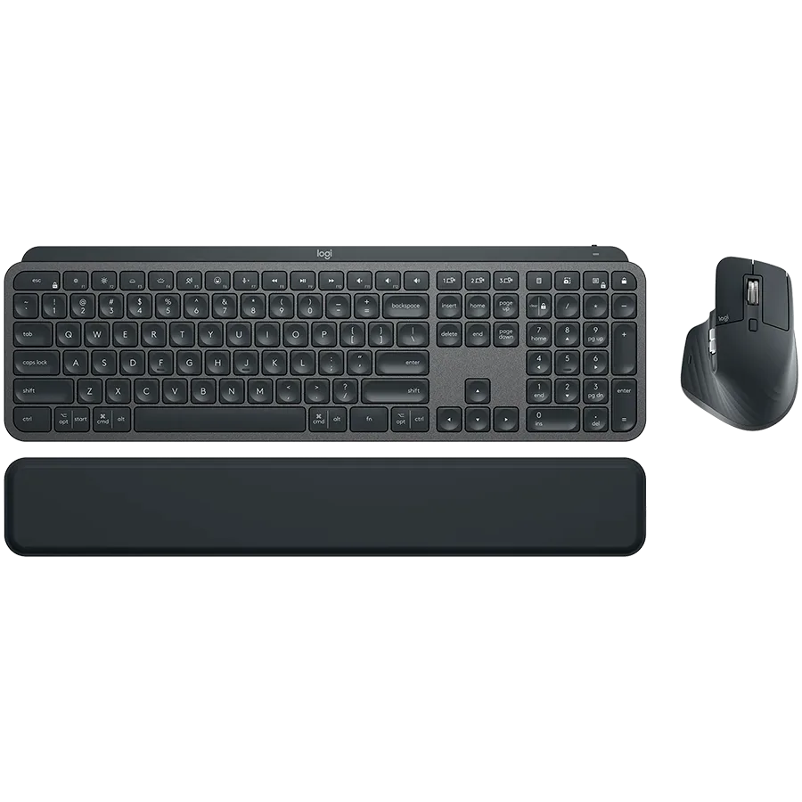 Клавиатура LOGITECH MX Keys Bluetooth Combo Gen 2 - GRAPHITE - US INTL - B2B