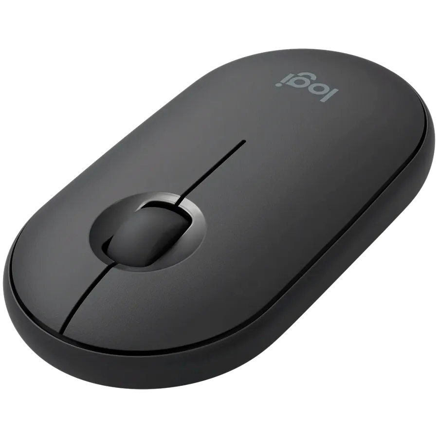 Безжична мишка LOGITECH M350S Pebble 2 Bluetooth Mouse - TONAL GRAPHITE - Image 4