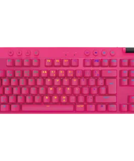 Геймърска клавиатура LOGITECH G PRO X TKL LIGHTSPEED Mechanical Gaming Keyboard - MAGENTA - US INTl -