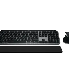 Клавиатура LOGITECH MX Keys S Combo for Mac - SPACE GREY - US INTL - BT - EMEA28-935