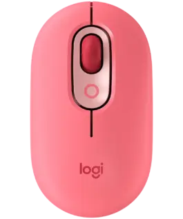 Мишка за компютър LOGITECH POP Mouse with emoji - ROSE - BT - EMEA28i-935 - FY25