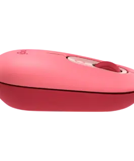 Alternative view of Мишка за компютър LOGITECH POP Mouse with emoji - ROSE - BT - EMEA28i-935 - FY25,TERRA