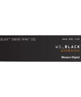 SSD диск SSD POWERED BY SANDISK WD Black SN850X 2TB M.2 2280 PCIe Gen4 x4 NVMe Read/Write: 7300/6600 MBps IOPS 1200K/110