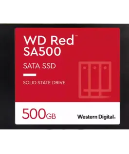 SSD диск SSD POWERED BY SANDISK WD Red 500GB 2.5 SATA 6Gb/s Read/Write: 560 / 530 MB/s Random Read/Write IOPS 95K/85K TB