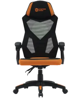 Геймърски стол CANYON gaming chair Wave MCH02 Mesh Black Orange