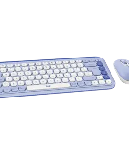 Alternative view of Клавиатура LOGITECH POP ICON COMBO - LILAC - US INTL - BT - INTNL-973