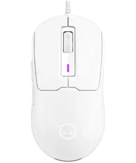 Геймърска мишка LORGAR MSA10 Ultralight Wired Gaming Mouse Advanced white