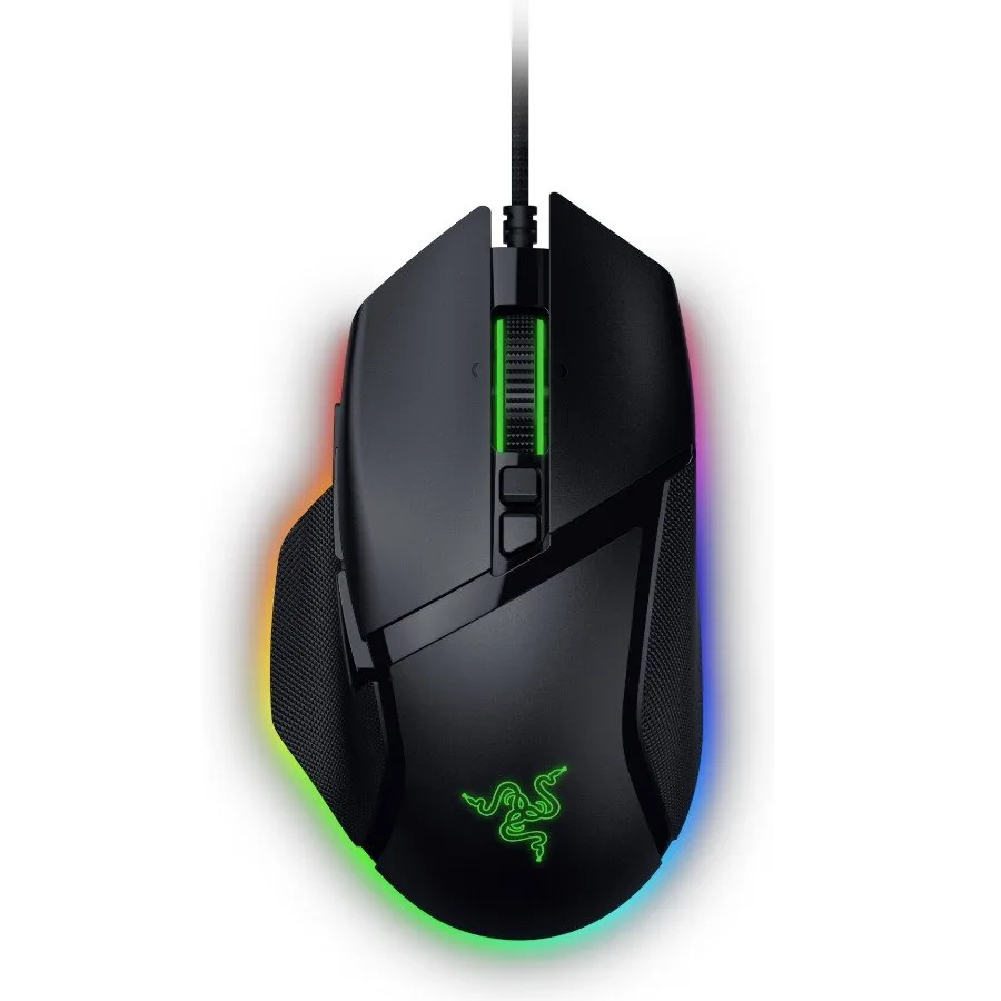 Геймърска мишка Razer Basilisk V3 35K Gaming Mouse, Black, Focus Pro 35K Optical Sensor Gen-2, Optical Mouse Switches Gen-3, Razer™ Speedflex Cable, 4-Way Razer™ HyperScroll Tilt Wheel, 35K DPI - Image 7