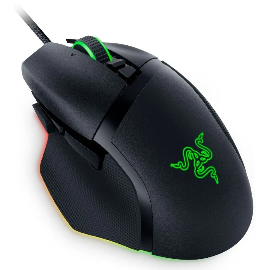 Геймърска мишка Razer Basilisk V3 35K Gaming Mouse, Black, Focus Pro 35K Optical Sensor Gen-2, Optical Mouse Switches Gen-3, Razer™ Speedflex Cable, 4-Way Razer™ HyperScroll Tilt Wheel, 35K DPI - Image 4