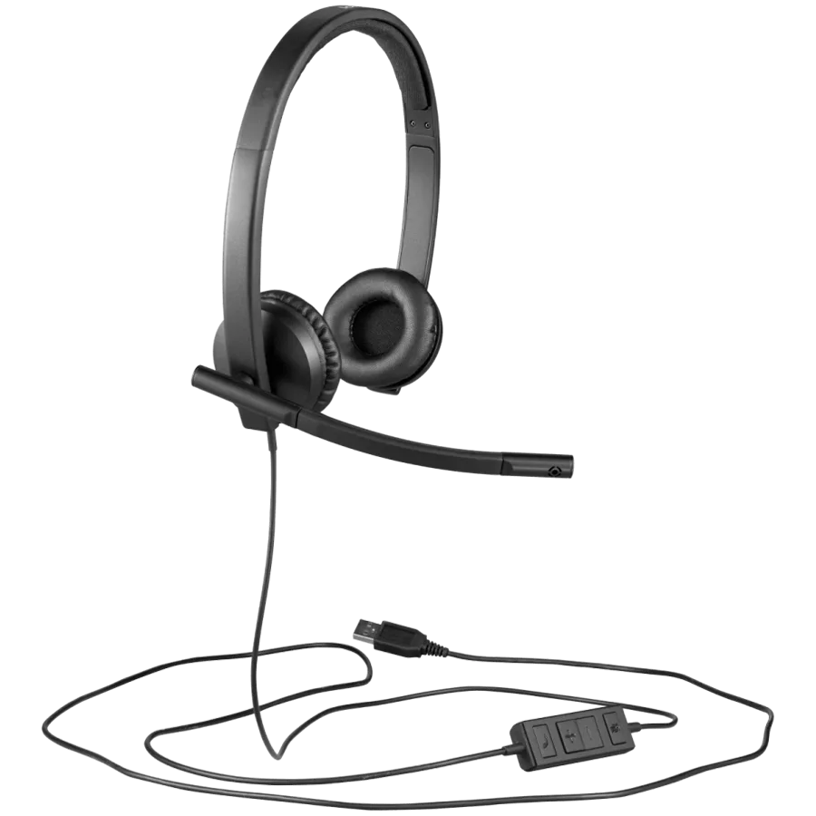Слушалки LOGITECH HEADSET - H570e (Teams version) headset - BLACK - USB - (Do Not Use) EMEA28-935 - USB-A - Image 75