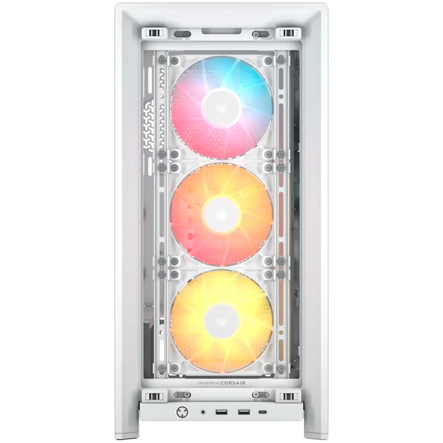 Кутия за компютър Corsair FRAME 4000D RS ARGB Mid-Tower, White - Image 54
