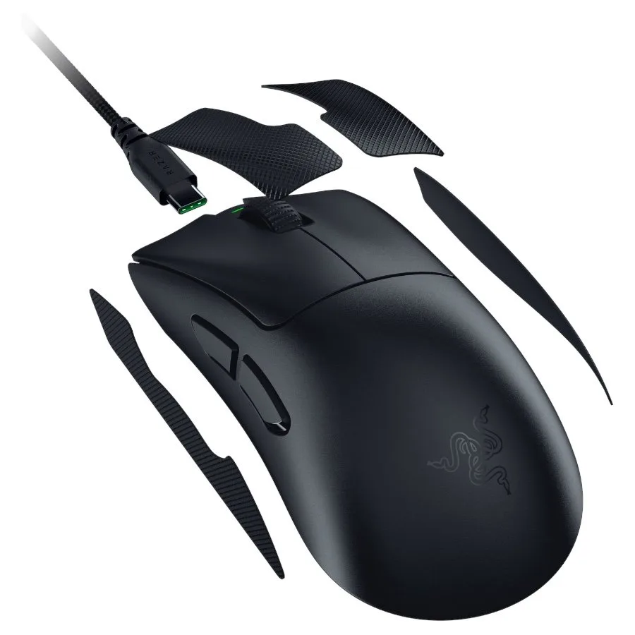 Геймърска мишка Razer DeathAdder V4 Pro - Gaming Mouse -Black - Image 12