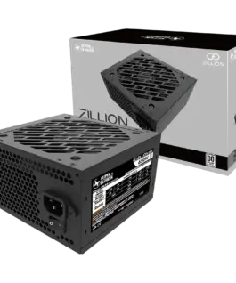 Захранване за компютър Super Flower Zillion DW White 650W ATX 2.4 80 Plus White Flat Black Cables 120mm Fan 140mmx150mmx