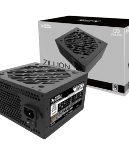 Захранване за компютър Super Flower Zillion DW White 550W ATX 2.4 80 Plus White Flat Black Cables 120mm Fan 140mmx150mmx