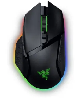 Геймърска мишка Razer Basilisk V3 Pro 35K Gaming Mouse Black Razer HyperSpeed Wireless Razer Chroma™ RGB Focus Pro 35K O