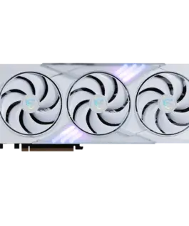 Alternative view of Видео карта MSI Video Card Nvidia GeForce RTX 5080 16G GAMING TRIO OC WHITE (16GB GDDR7/256bit, PCI-E Gen5, 3x DP 2.1, 1x HDMI 2.1, 1x 16-pin Power Connector, 850W recommended PSU, Retail)