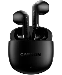 Bluetooth слушалки CANYON TWS headset OnGo 13 Semi-in-ear Black