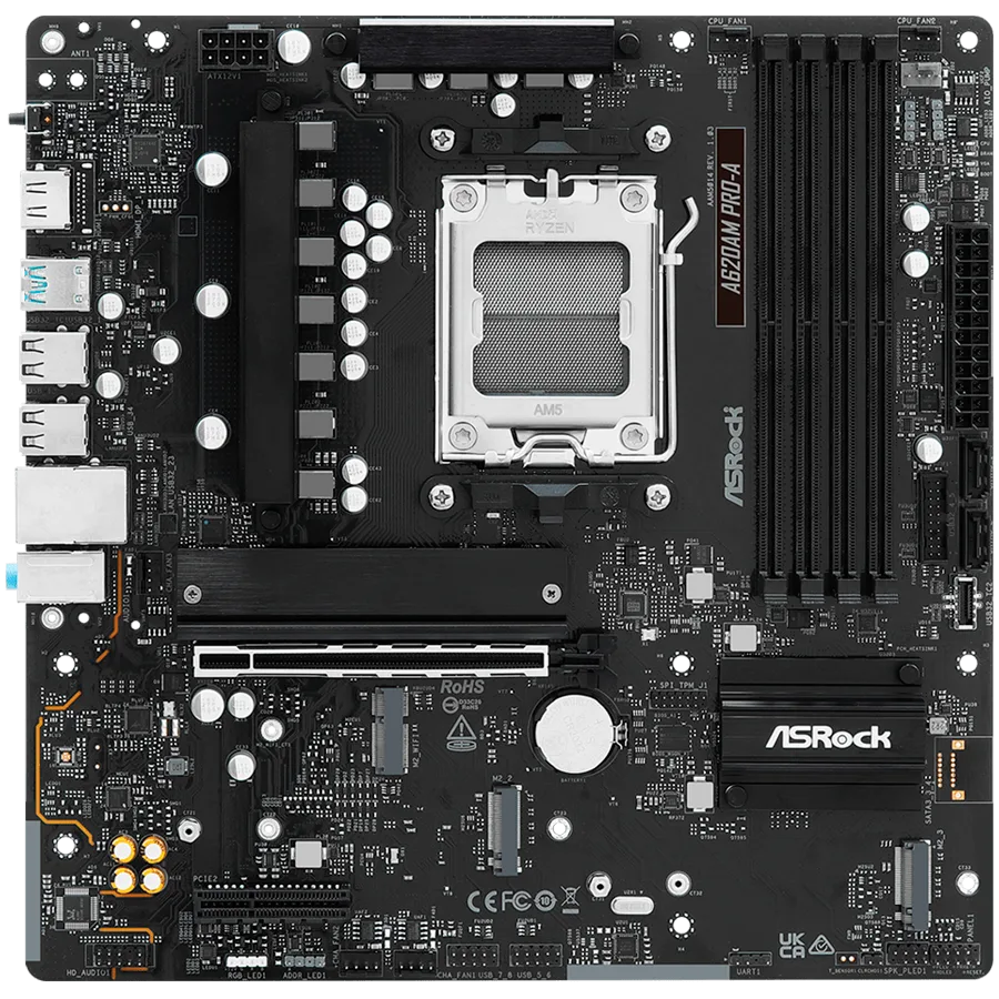 Дънна платка ASROCK A620AM PRO-A mATX AM5 DDR5