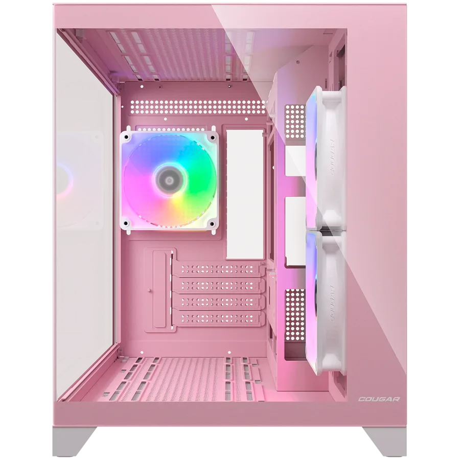 Кутия за компютър COUGAR FV150 Mini RGB PC Case, Mid tower, Pink - Image 11