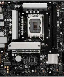 Alternative view of Дънна платка ASROCK B860M-X mATX LGA1851 DDR5