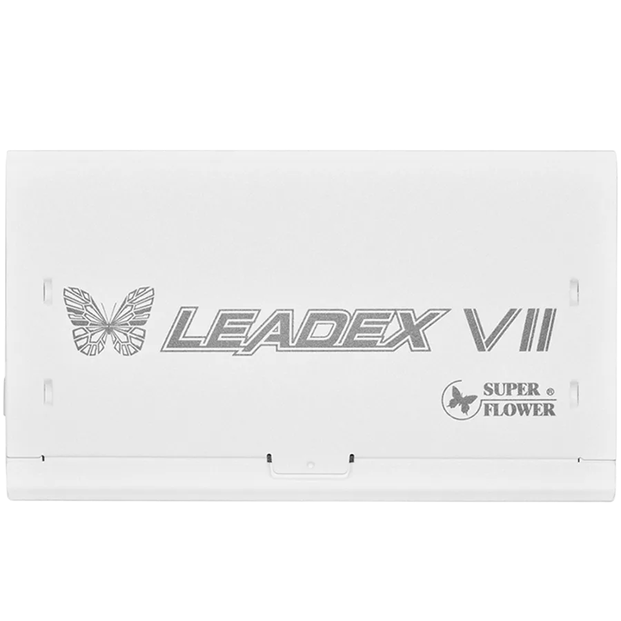 Захранване за компютър Super Flower Leadex VII Platinum 1200W ATX 3.1, 80 Plus Platinum, Fully Modular, Compact 150mm Size, 140mm F.D.B Fan, White, 10 year warranty - Image 14