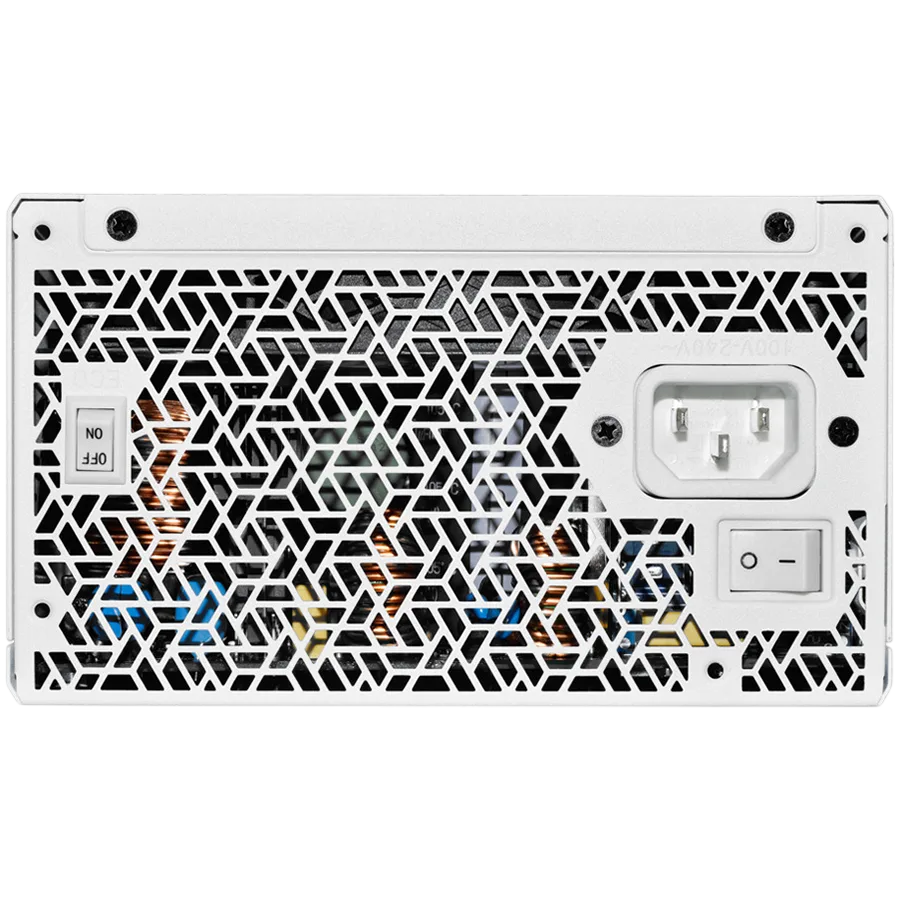 Захранване за компютър Super Flower Leadex VII Platinum 1200W ATX 3.1, 80 Plus Platinum, Fully Modular, Compact 150mm Size, 140mm F.D.B Fan, White, 10 year warranty - Image 7