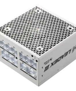 Захранване за компютър Super Flower Leadex III Gold 850W ATX 3.1 80 Plus Gold Fully Modular Flat White Cables 140mm Fan