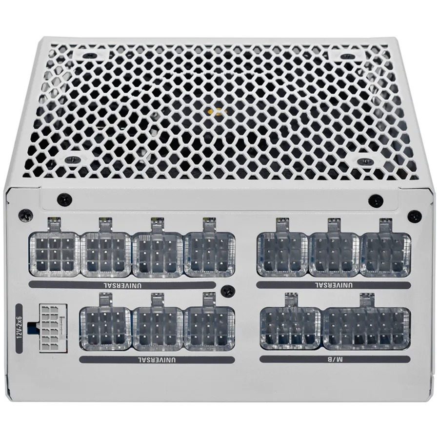 Захранване за компютър Super Flower Leadex VII XG 1000W ATX 3.1, 80 Plus Gold, Fully Modular, Flat White Cables, 140mm Fan, 150mmx150mmx86mm, White, 10 Year Warranty - Image 14