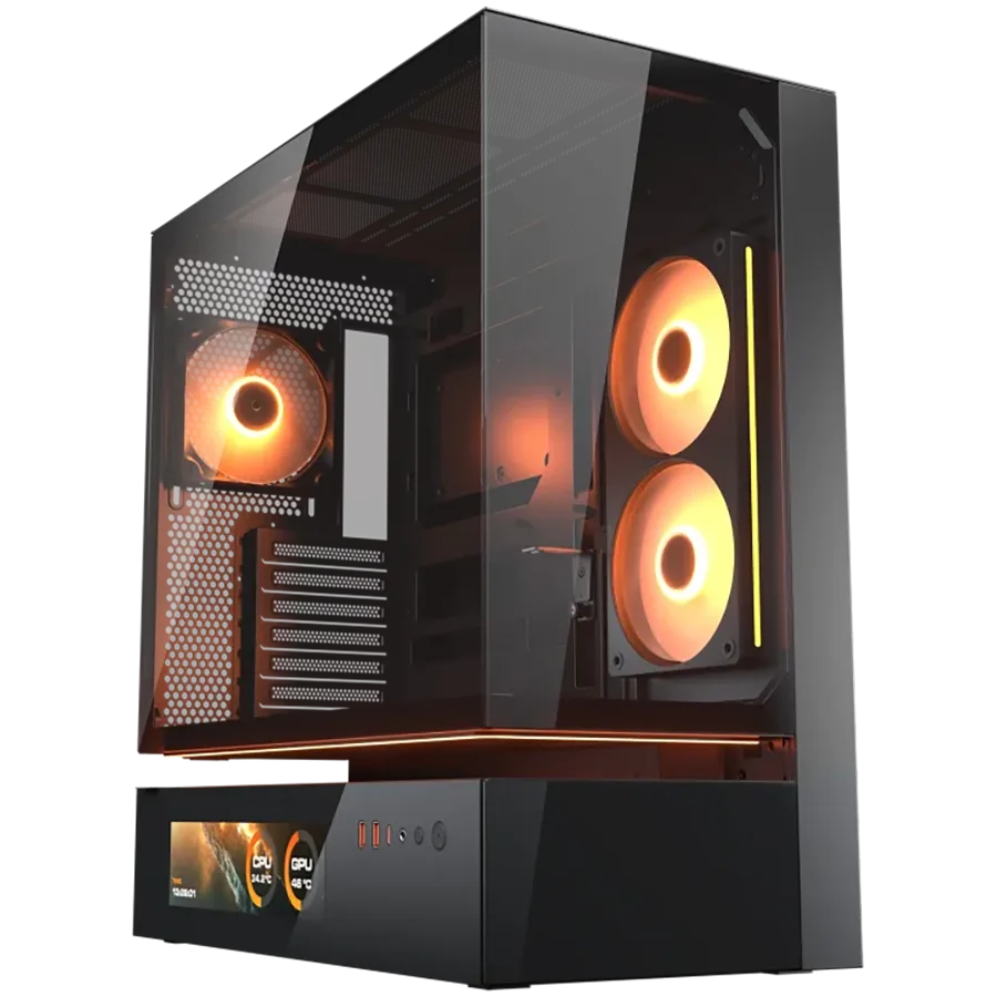 Кутия за компютър COUGAR CFV235 Vision PC Case Mid Tower Black