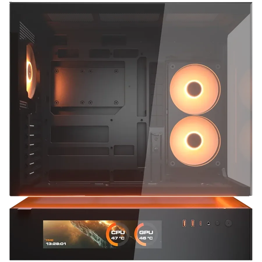 Кутия за компютър COUGAR CFV235 Vision PC Case, Mid Tower, Black - Image 9