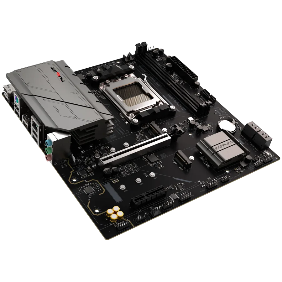 Дънна платка SAPPHIRE AMD PULSE A620AM Ryzen R3/R5, 2x DDR4, PCIE 4, 1x M.2 Gen4, 1x M.2 Gen3, LAN 1 Gbps, USB, MATX - Image 9