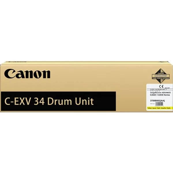 БАРАБАННА КАСЕТА ЗА CANON iR ADV C2020/C2025/C2030/C2220/C2225/C2230 - TYPE C-EXV34 - Yellow - DRUM UNIT - PN