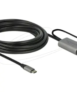 Delock Кабел активен удължителен USB-C към USB-A женско 5m