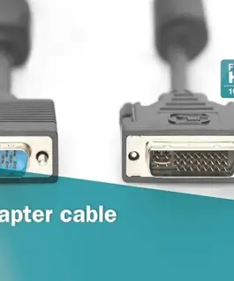 КАБЕЛ DIGITUS – DVI-I 24+5 to DSUB 15 pin – 2