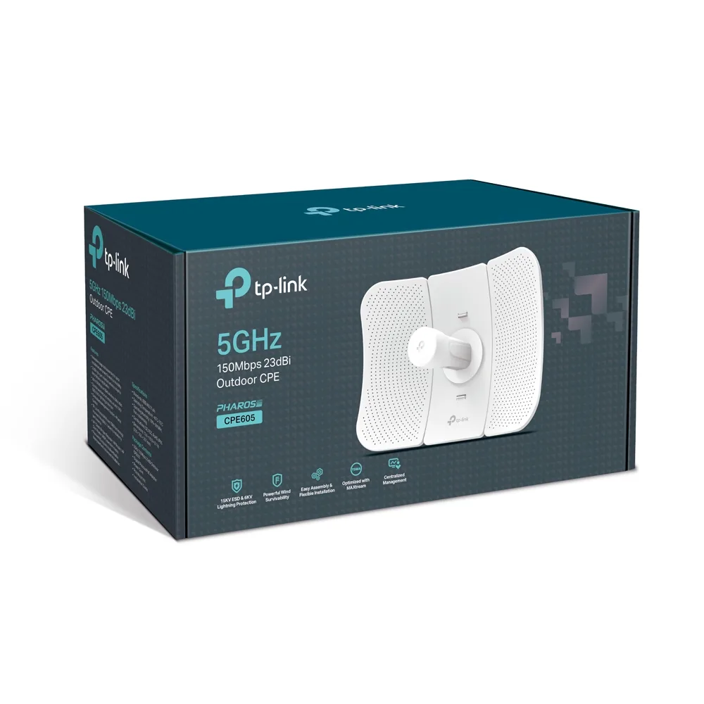 Външна насочена антена TP-Link CPE605 5GHz 150Mbps 23dBi - Image 39