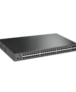 Комутатор TP-Link TL-SG3452XP JetStream управляем с 48-Gigabit PoE+ порта и 4SFP+