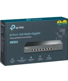Alternative view of 8-портов 10G настолен комутатор TP-Link TL-SX1008