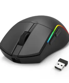 Alternative view of Геймърска мишка Redragon Deicide Lite M816-LIT с кабел и безжична Bluetooth, RGB осветление - черна