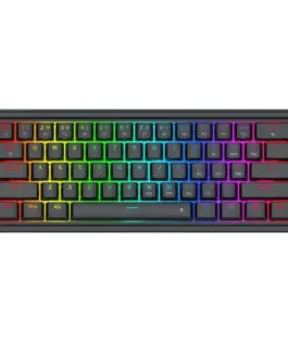 Механична геймърска клавиатура Redragon Ironguard K722-RGB RGB осветление сиви суичове -
