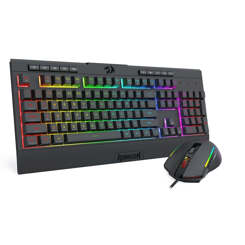 Комплект клавиатура и мишка Redragon S151 Gaming Essentials с RGB подсветка -