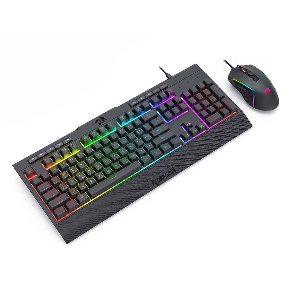 Комплект клавиатура и мишка Redragon S151 Gaming Essentials с RGB подсветка - черна - Image 4