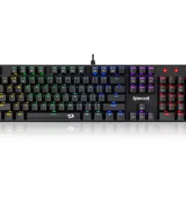 Механична геймърска клавиатура Redragon Sindri K671 Rainbow lighting червени превключватели -