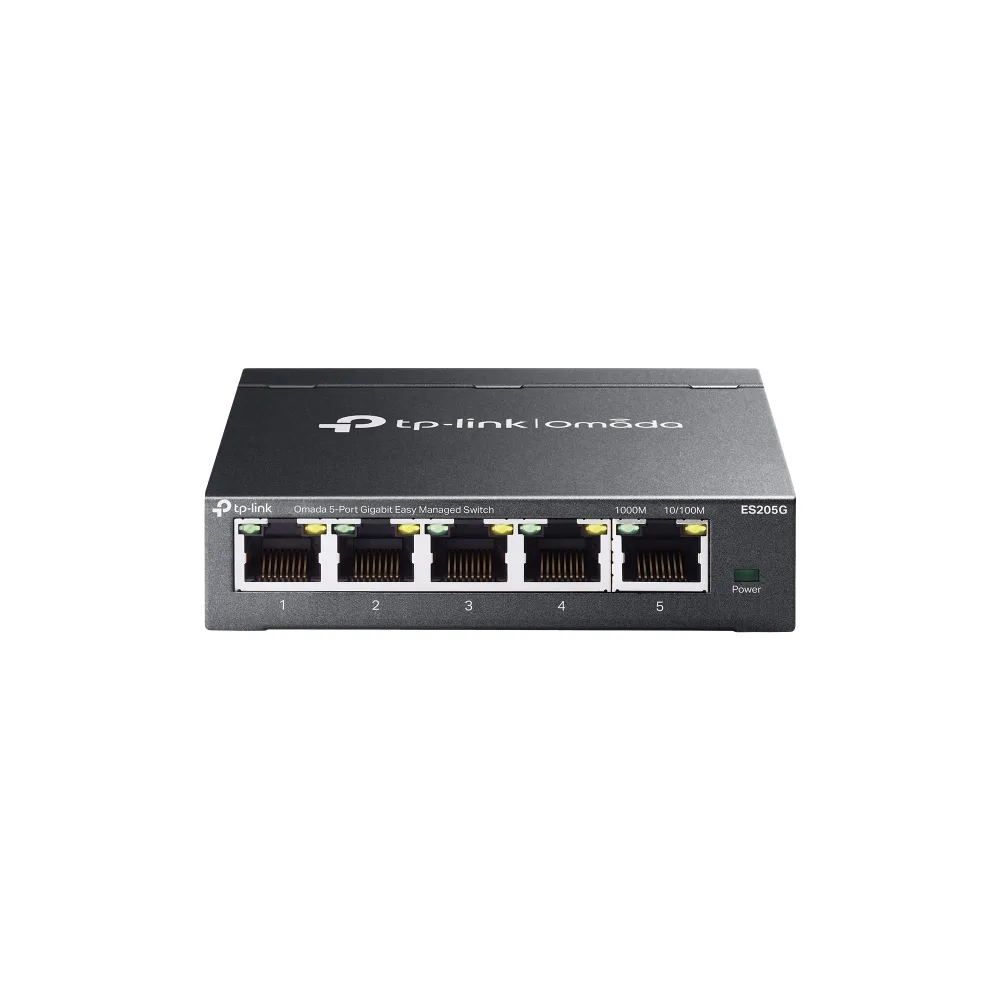 5-портов гигабитов управляем настолен комутатор TP-Link ES205G - Image 49