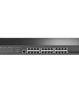 24-портов комутатор TP-Link TL-SG3428X-M2 JetStream 2.5GBASE-T L2+ управляван с 4 10GE SFP+ слота