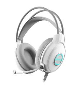 А4tech Fstyler FH300U Слушалки с микрофон USB Noice Cancelling бял