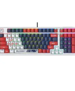 А4tech Геймърска механична клавиатура Bloody Sports Navy S98 BLMS RGB Backlit red switch