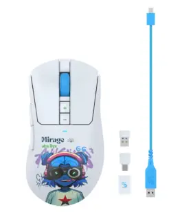 Alternative view of A4tech Bloody R73 Pro Nyx Mirage Геймърска безжична оптична мишка