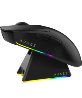 Ajazz професионална геймърска мишка AJ139 V2 MC - Wireless Gaming Mouse - 1K Magnetic Charging Dock
