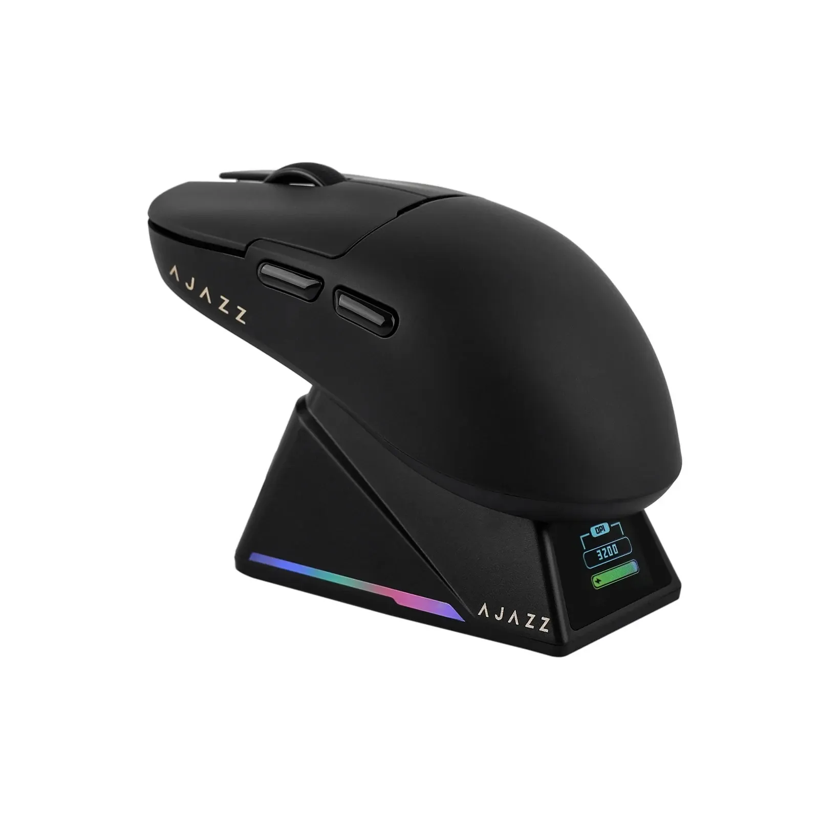 Ajazz професионална геймърска мишка AJ159 APEX - Wireless Gaming Mouse - 8K Magnetic Charging Dock
