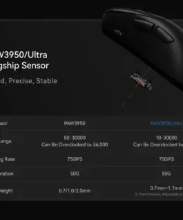 ATK професионална геймърска мишка Wireless Gaming Mouse Z1 ULTRA – 8K